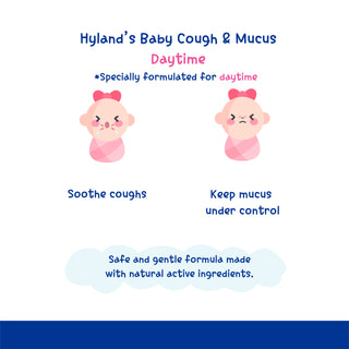 Hyland's 4 Kids Cough & Mucus Grape Daytime - Benefits