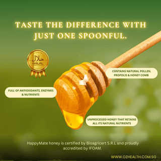Healthy Mate Raw Organic Forest Honey, 630g