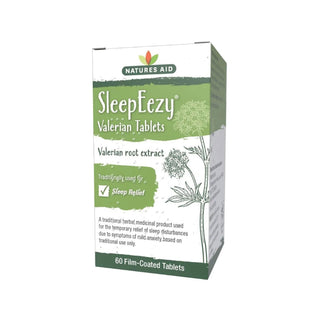 Natures Aid Sleepeezy 150mg (Valerian), 60 tablets
