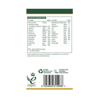 Natures Aid Pregnancy Multi-Vitamins & Minerals, 60 tablets