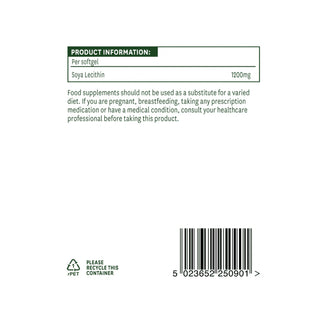 Natures Aid Soya Lecithin 1200mg, 90 tablets