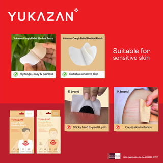 Yukazan Children / Kids Cough Relief Patch (6's)