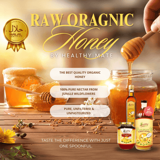 Healthy Mate Raw Organic Forest Honey, 630g