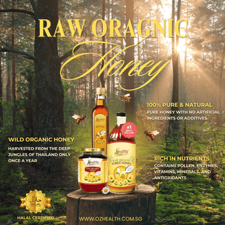 Healthy Mate Raw Organic Forest Honey, 630g