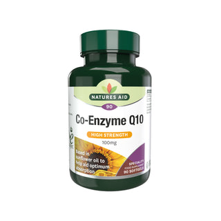 Natures Aid Co-Enzyme Q10 100mg, 90 softgels