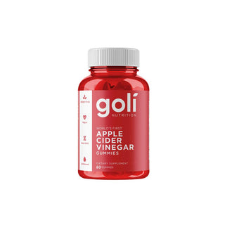 Goli Apple Cider Vinegar Gummies, 60 pieces