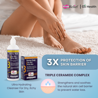 Hope's Relief Derma Soap & Wash for Dry, Itchy Skin