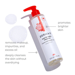 Derma E Anti-Wrinkle Cleanser, 175ml