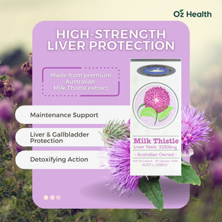 Ocean King Milk Thistle Liver Tonic 35000mg benefit