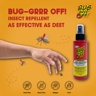 Bugrrr Off Natural Insect Repellent Spray, 100ml