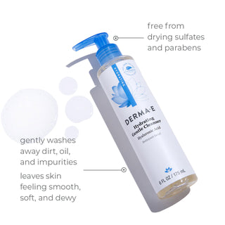 Derma E Hydrating Gentle Cleanser, 175ml