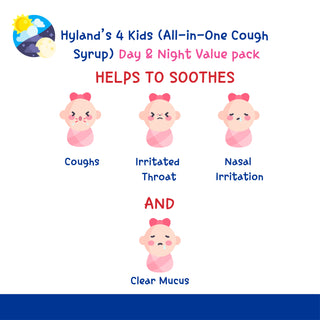 Hyland's Organic Kids All-in-One Cough Syrup Combo benefits