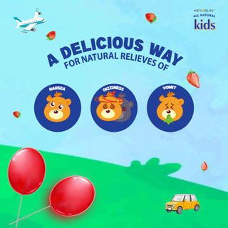 Key Sun Kids Travel Sickness Lollipops