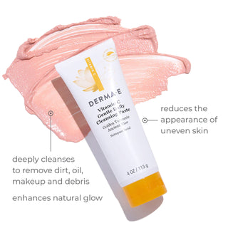 Derma E Vitamin C Gentle Daily Cleansing Paste, 113g