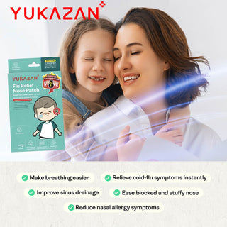 Yukazan Children Flu Relief Nose Patch 6'S