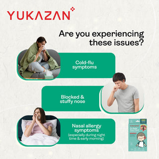 Yukazan Children Flu Relief Nose Patch 6'S