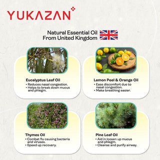 Yukazan Children Flu Relief Nose Patch 6'S