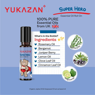 Yukazan Super Hero | 100% Pure Essential Oil Roll On