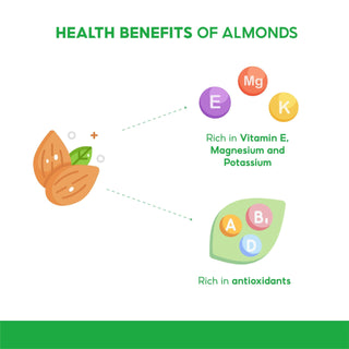 Healthy Mate Natural Almond Spread with Honey, 200g
