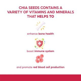 Morlife Black Chia Seeds (Certified Organic) function
