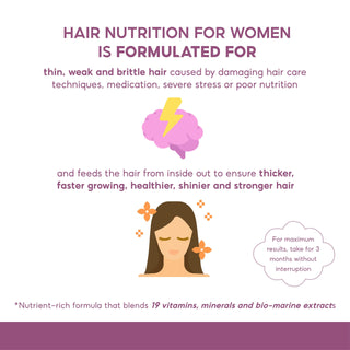 Hairdressers Formula Hair Nutrition For Women, function