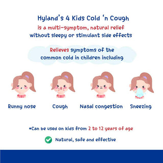 Hyland's 4 Kids Cold & Cough Daytime, 118ml