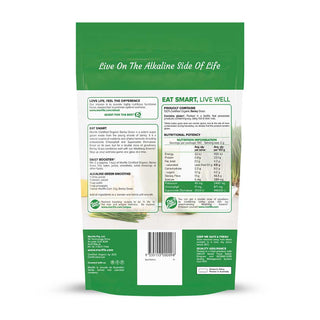 Morlife Alkalising Barley Grass Powder (Certified Organic), 200g