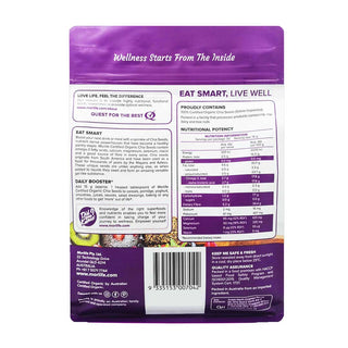 Morlife Black Chia Seeds (Certified Organic), 500g