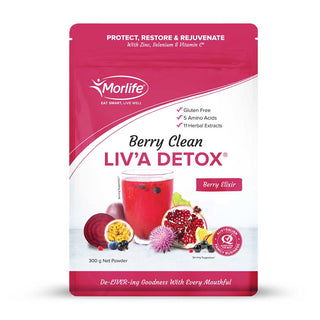 Morlife Berry Clean Liv'a Detox, 200g