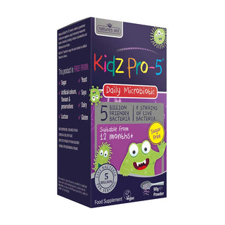Natures Aid Kidz Pro-5 Daily Microbiotic (1-12 years), 90g
