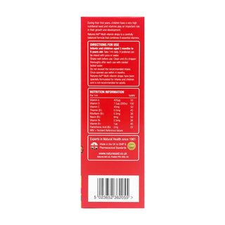 Natures Aid Multi-Vitamin Mini Drops for Infants (3 months-5 years old), 50ml