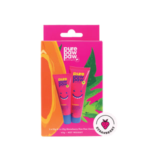 Pure Paw Paw Ointment Strawberry Duo (15g & 25g)
