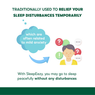 Natures Aid Sleepeezy 150mg (Valerian) - Benefits