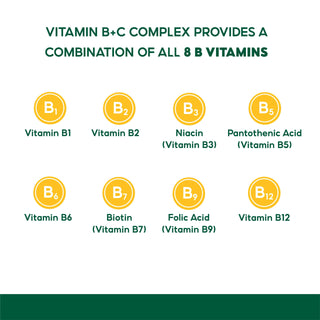 Natures Aid Vitamin B Complex 50 With Vitamin C, 90 tablets
