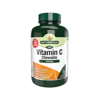 Natures Aid Vitamin C Chewable (Sugar-Free) 500mg 100s