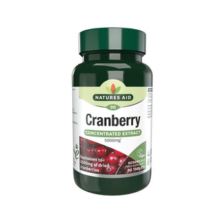 Natures Aid Cranberry 5000mg, 90 tablets