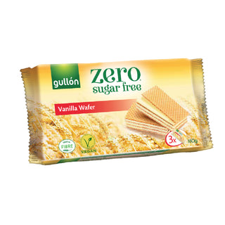 Gullon Zero Sugar Free Vanilla Wafer High Fiber 180g