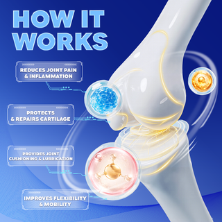 Oz Health Collagen Joint Restore (Bone & Joint Booster), 30 Sachets | Natural Joint Supplement