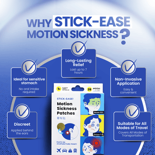 OZH Stick-Ease Motion Sickness, 28 Patches