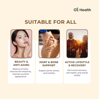 Oz Health Pure Collagen Peptides 30 Sachets