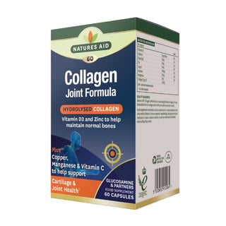 Natures Aid Collagen Joint Formula With Vitamin D3 & Zinc 60s