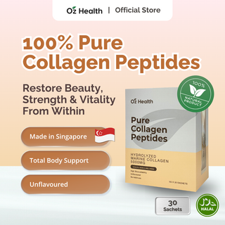 Oz Health Pure Collagen Peptides 30 Sachets