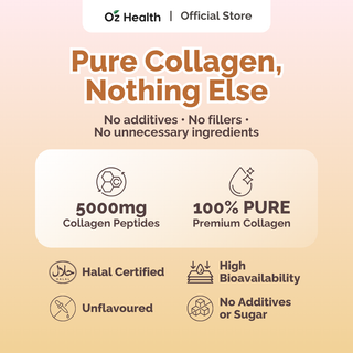 Oz Health Pure Collagen Peptides 30 Sachets
