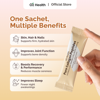 Oz Health Pure Collagen Peptides 30 Sachets