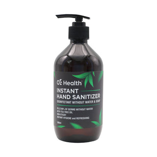 Oz Health Non-Drying Tea Tree Oil Gel Hand Sanitizer 500ml