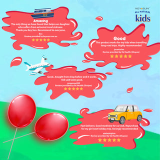 Key Sun Kids Travel Sickness Lollipops 10s