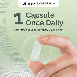 Oz Health Magnesium Biglycinate 60 Veg Capsules | Supports Muscle Cramps, Stress & Sleep