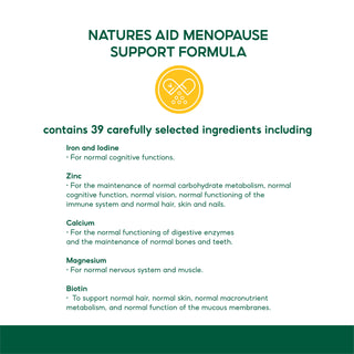 Natures Aid Menopause Support Formula 30s