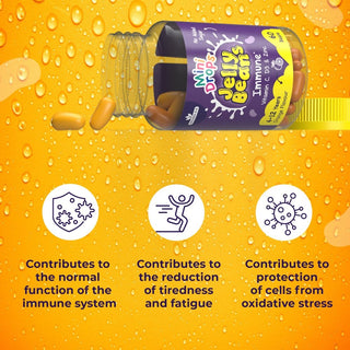 Natures Aid Mini Drops Jelly Beans Immune, 60 Beans