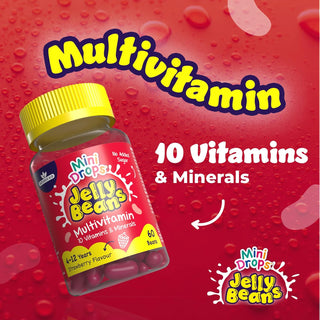 Natures Aid Mini Drops Jelly Beans Multivitamin, 60 Beans